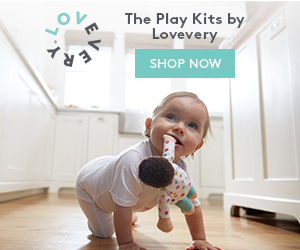 The Play Kits by Lovevery subscription box for babies and toddlers.