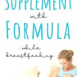 Supplementing breast milk with formula tips