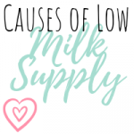 causes of low milk supply
