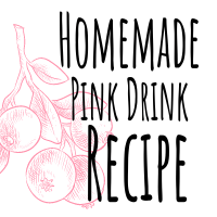Featured image homemade pink drink recipe